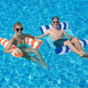 Matrassone gonfiabile per piscina 4-in-1 con galleggiante per adulti - Matrimoniale per la piscina da appendere per adulti
