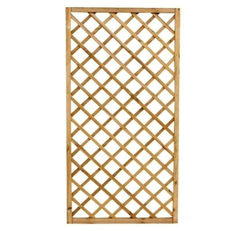 PANNELLO GRIGLIATO 90X180H IN LEGNO DI PINO IMPREGNATO mod.44
