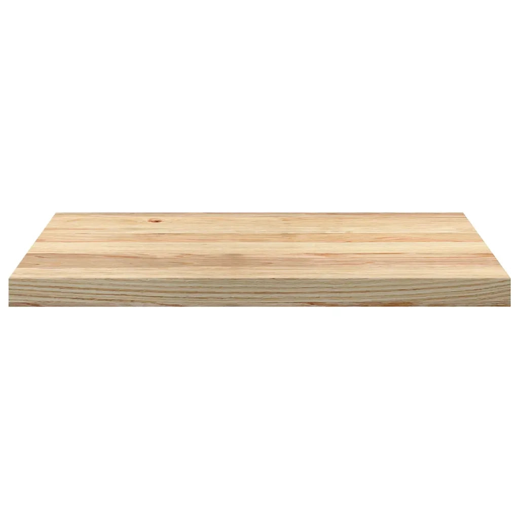 Davanzali 2 pz Non Trattati 70x40x2 cm Legno Massello di Rovere 4009117