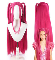 Costumi Anime - Pruika - Fibre Kunststoffe Resistenti al Calore - Abito da Festa - Interno Adattabile - Colore Rosso