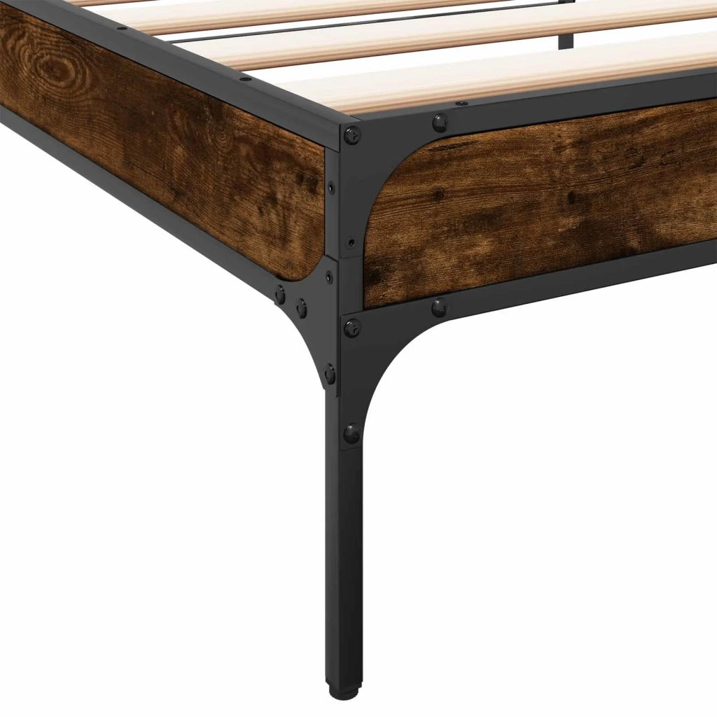 Struttura del letto Quercia Fumosa 80 x 200 cm 8009127