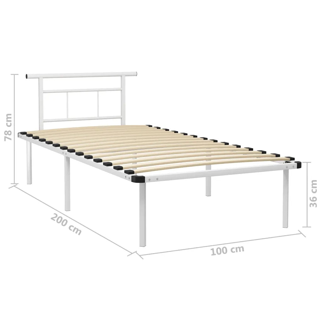 Giroletto Bianco in Metallo 100x200 cm cod mxl 59105