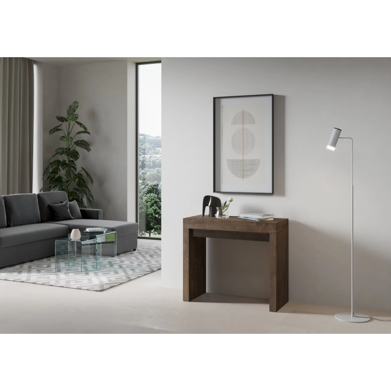 Consolle allungabile 90x40/300 cm Roxell - Noce