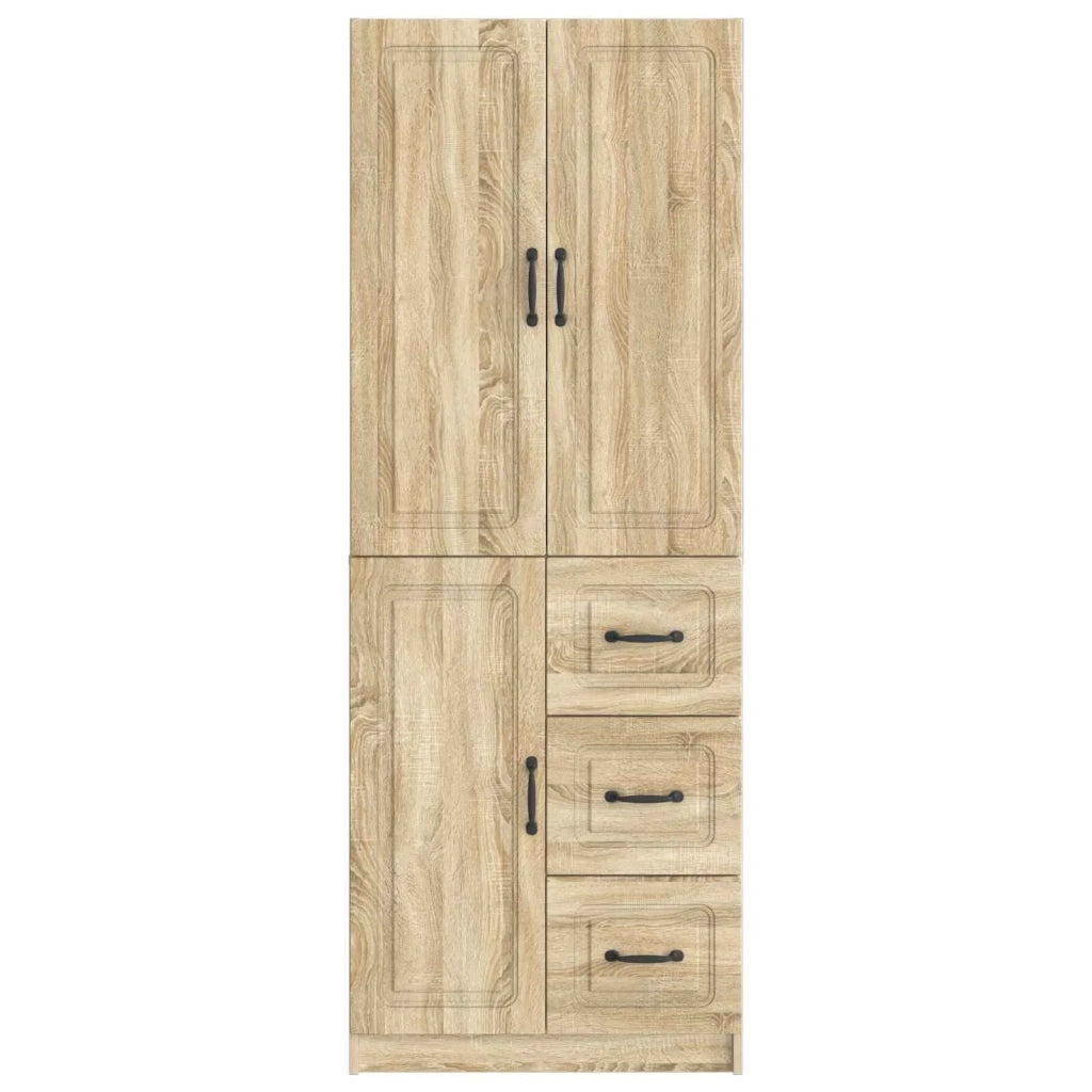 Set di armadi 2 pcs Rovere Sonoma Legno ingegnerizzato 3416981