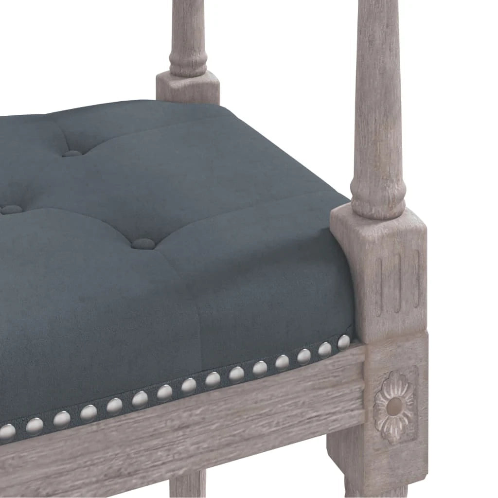 Panca 110 x 40 x 70 cm velluto grigio scuro 02_0010465