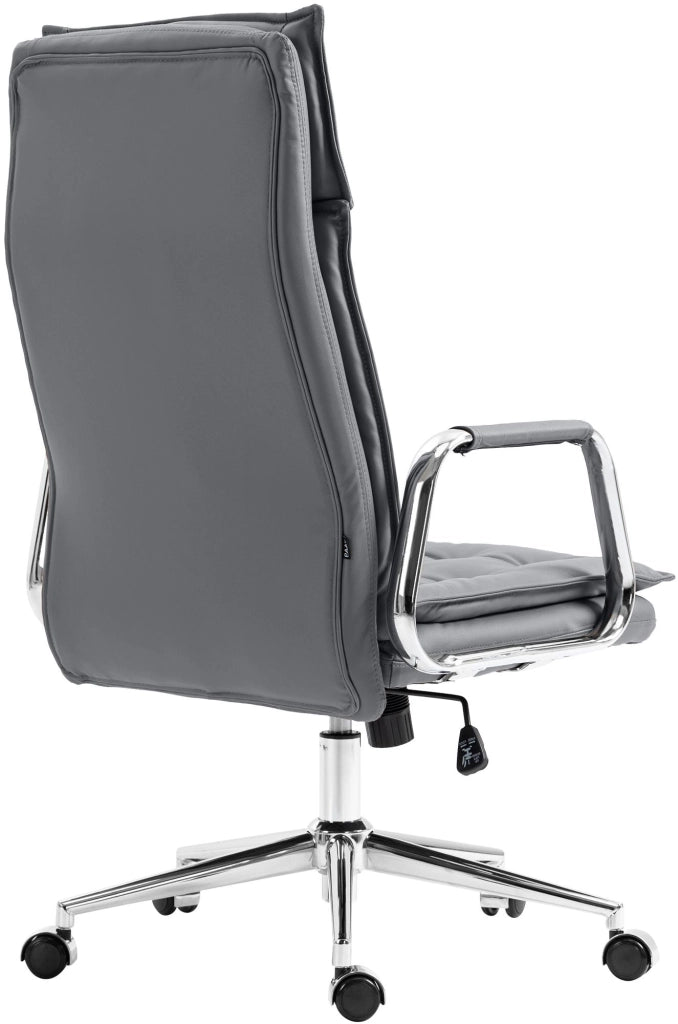 Sedia da ufficio Sotira in vera pelle 5