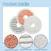 Adatti per Bissell SpinWave+ Vac3764 pannelli per aspirapolvere a vapore multiuso per il riutilizzo pannelli 3 pezzi