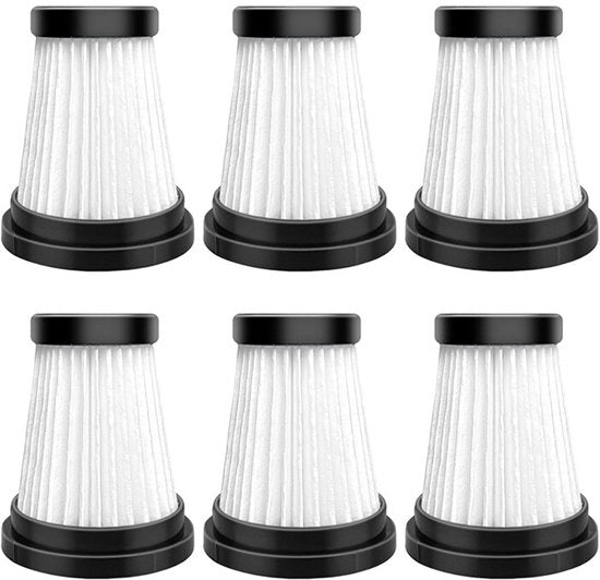 Accessori filtro 6 pezzi per aspirapolvere senza fili compatibile con Moosoo K12, K12 PRO, K13