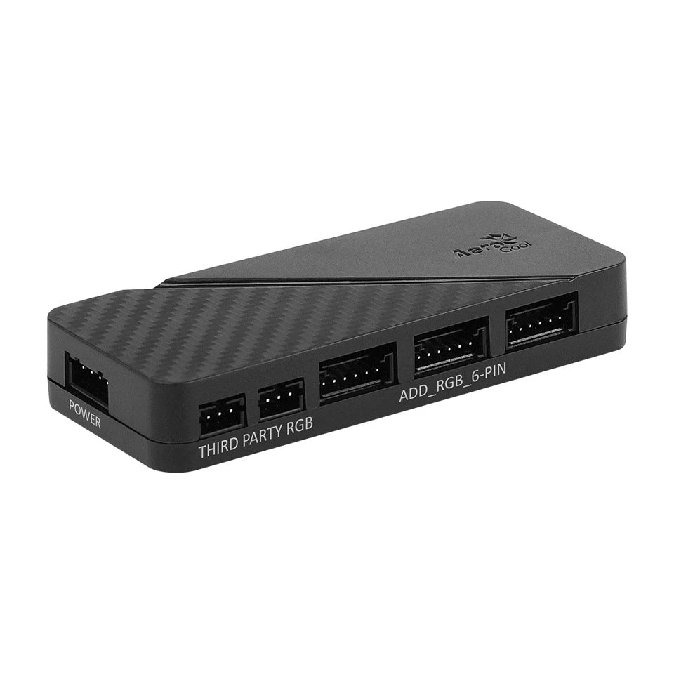 Aerocool PGS H66F RGB Control Hub Nero