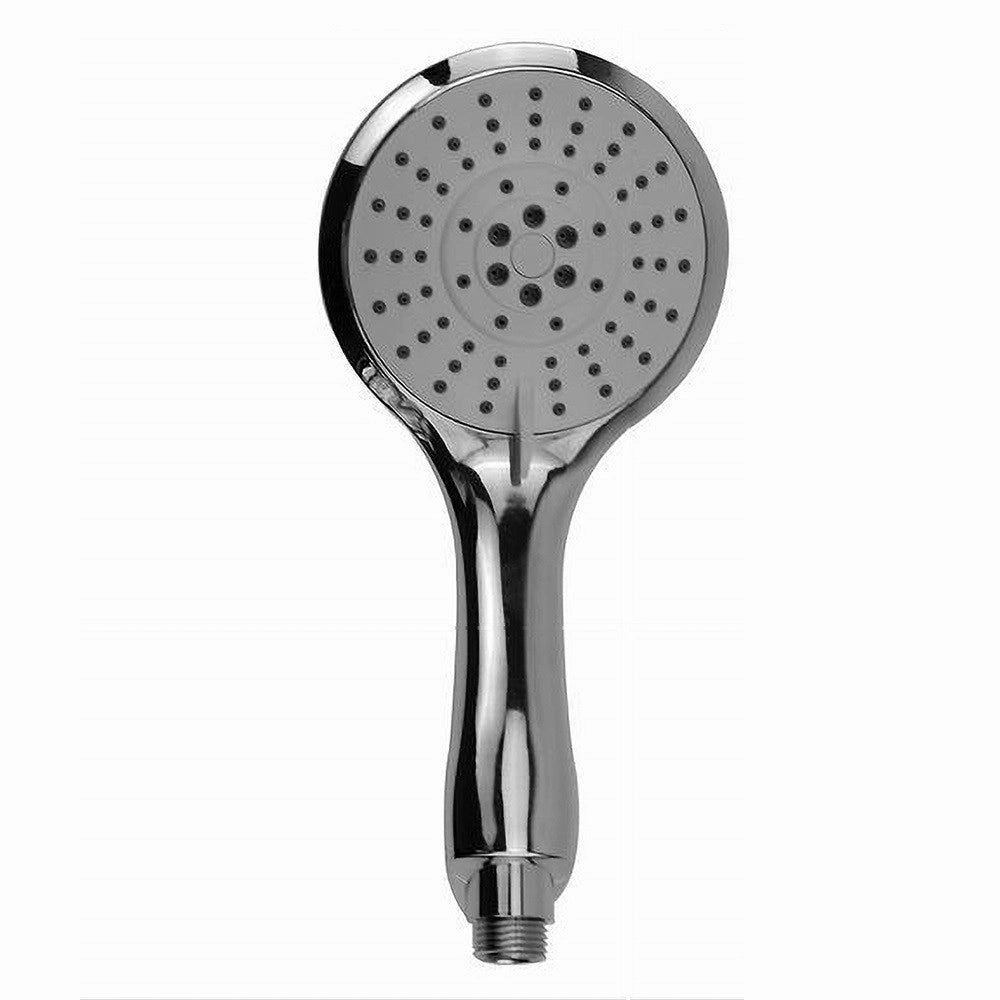 Trade Shop - Doccetta Doccino Multigetto Tondo Soffione Doccia 11,5x24cm Moderno Bagno 69331 -