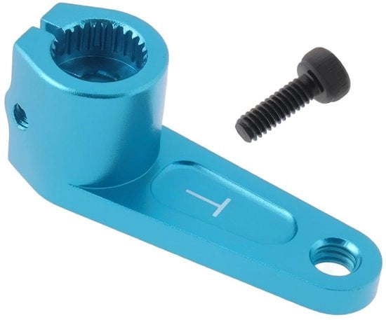 Braccio servo in lega di alluminio - Compatibile con T-AMIYA 42248/TRF - Distanza di azionamento 20mm - Leggero - Duraturo - Prestazioni migliorate - Altoparlante servo