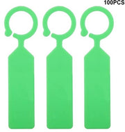 Etichette per piante acqua-tetra - 100 pezzi - etichette per giardino - etichette per serra - plastica resistente - facile da pulire - etichette per giardino