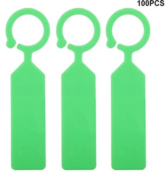 Etichette per piante acqua-tetra - 100 pezzi - etichette per giardino - etichette per serra - plastica resistente - facile da pulire - etichette per giardino