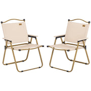 Sedia da giardino pieghevole ¨C zephmum ¨C acciaio, effetto legno, kaki