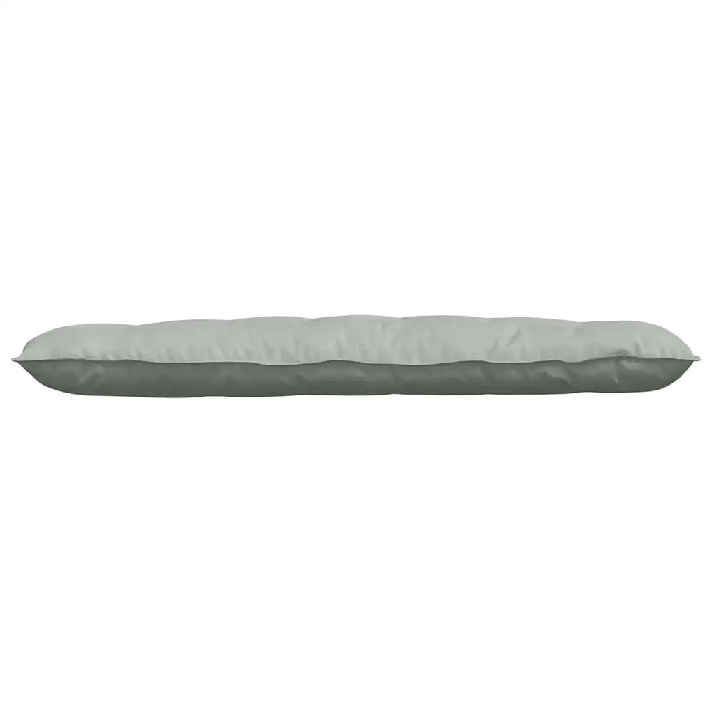 Cuscino per Schiena Grigio chiaro 160 x 50 cm Tessuto in Cords