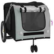 Rimorchio/carrello per animali domestici grigio 02_0044264