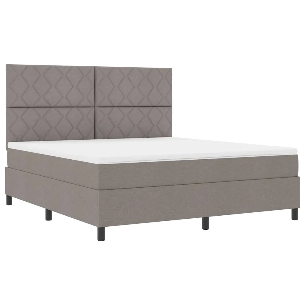 Letto a molle con testiera Talpa 180 x 200 cm Tessuto 3339487