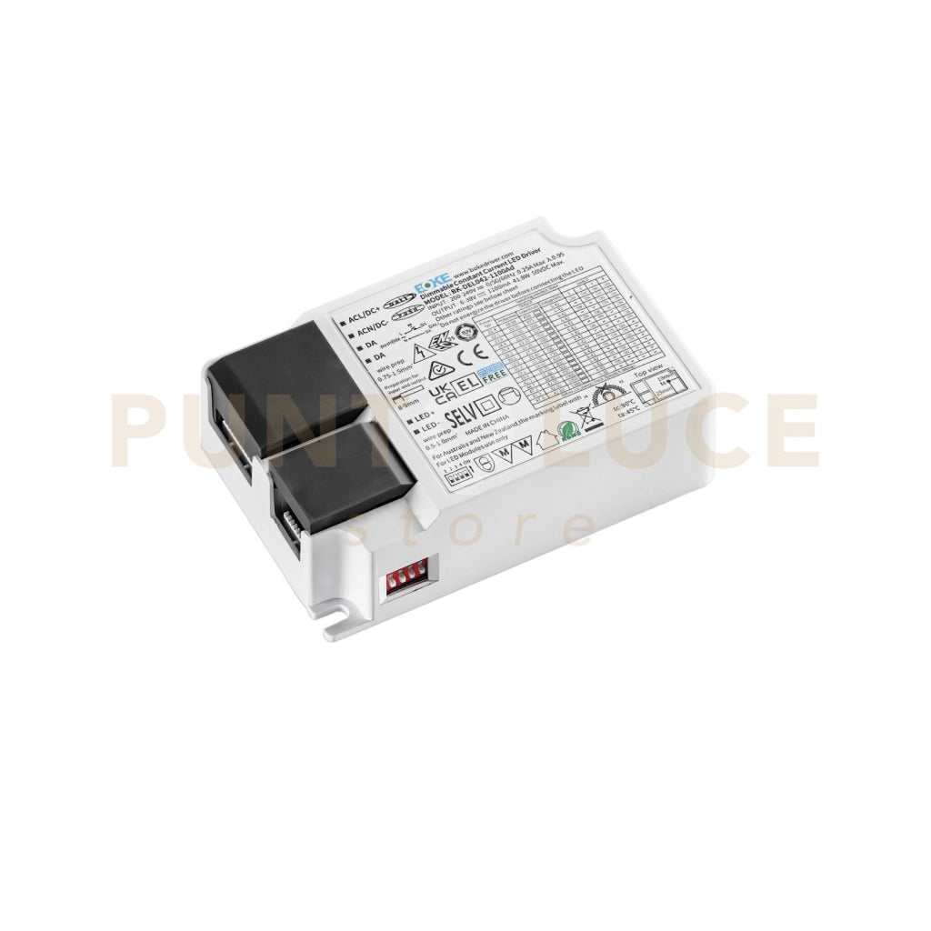 DRIVER DELO42 DALI 2 PUSH DIM DC6-38 E 40 E 42V 42W 0,45-1,10A INPUT AC 220-240V 10,3X6,85X3,05CM