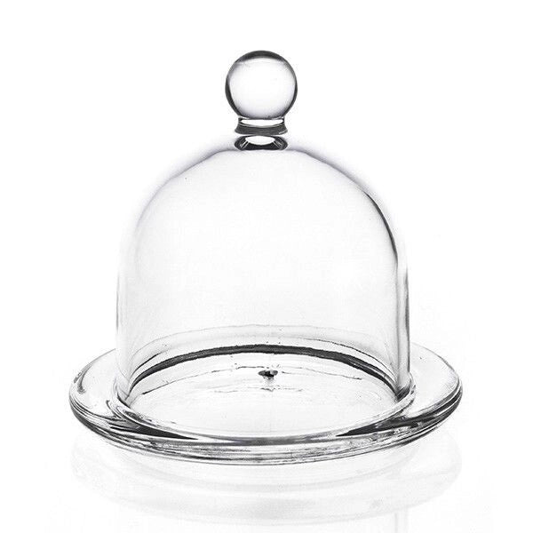 Campana Antipastiera in vetro basic trasparente 12,3 cm