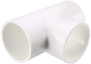 Connettori PVC per tubi da giardino - 50 mm - Adattatore per tubi - Connettore a 3 vie - Connettore PVC per sanitari - Durevole e resistente alle collisioni