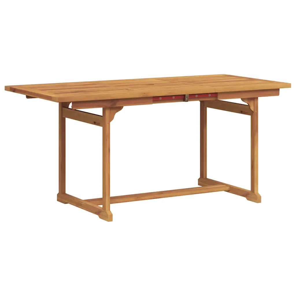 Set Pranzo da Giardino 7pz Legno Massello di Acacia e Textilene 3279325