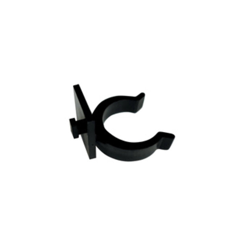 Gancio abs 28 mm per zoccolo resina alluminio