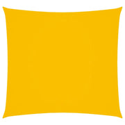 Parasole a Vela in Tela Oxford Quadrato 4,5x4,5 m Giallo