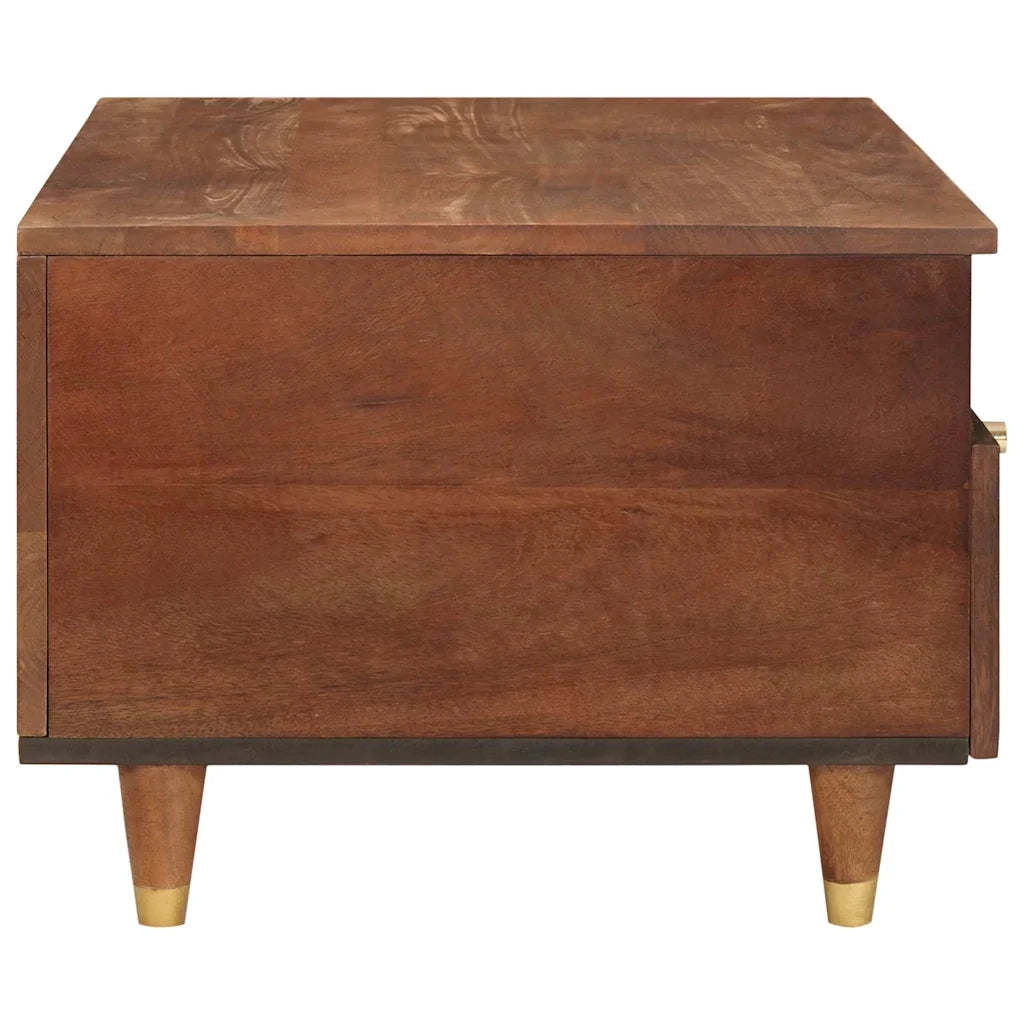 vidaXL Tavolini da salotto with Drawer Marrone 80 x 54 x 40 cm