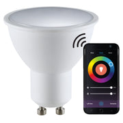 Lampadina LED GU10 5,5W 400lm RGB+CCT WiFi Tuya Polux