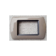 Trade Shop - Placchette Placche In Abs Compatibili Per Serie Living International Placca - Tortora -7 Fori     -