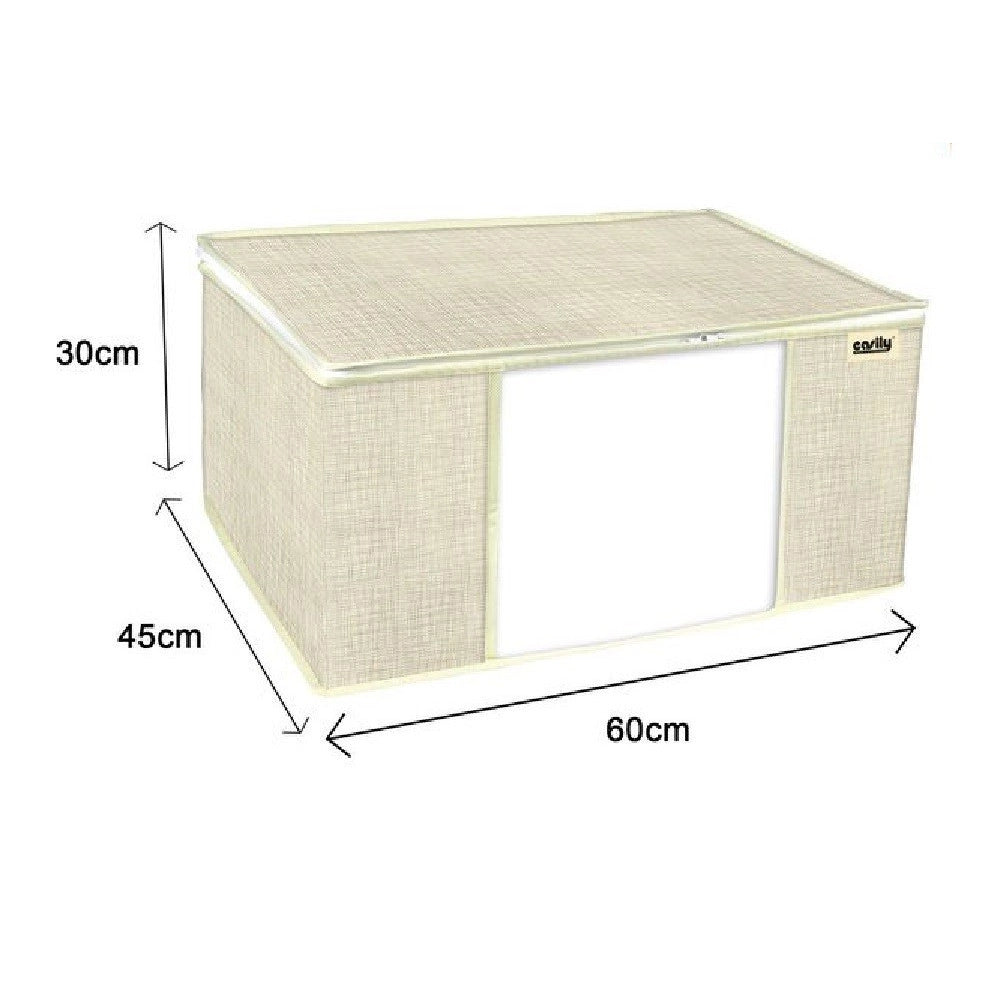 Trade Shop - Organizzatore Scatola Organizer Salvaspazio Contenitore Armadi 60x45x30cm 69711 -