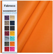 Tela 600D Poliestere Acqua-Resistente per Metro 100x150cm | Tela Outdoor Robusta per Giardino, Campeggio e Ombrelloni | Tela di Canapa e Paracielo | Teli di Paracielo per Metro, Arancione