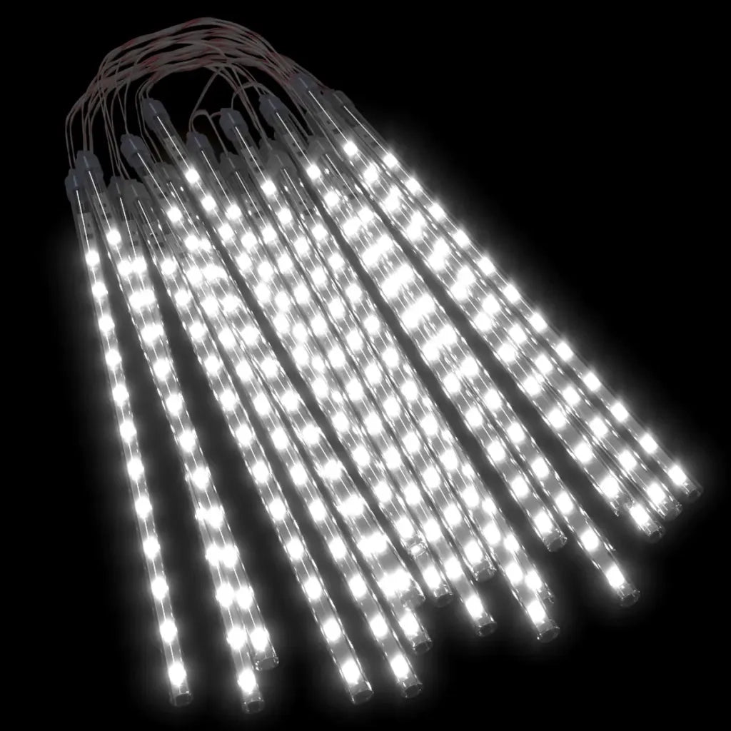 Luci Meteoriche 20pz 30cm Bianco Freddo 480 LED Interni Esterni 328549