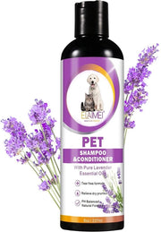 Shampoo per cani 237 ml - Adatto per pelli sensibili - Cura naturale - Profumo rilassante - pH neutro - Vegano - Animali domestici