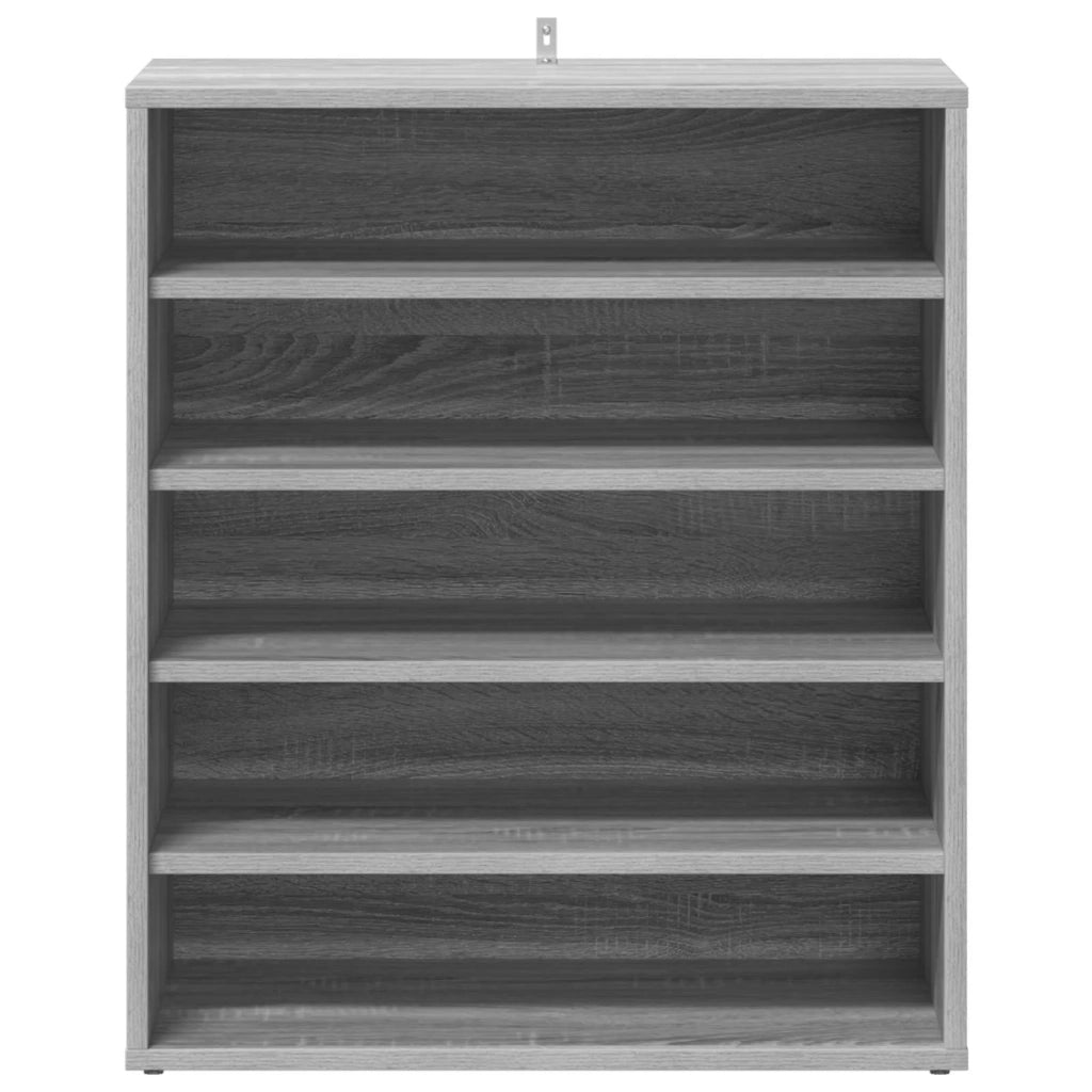 Scarpiera Grigio Sonoma 60x35x70 cm in Legno Multistrato 816015
