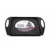 Vassoio Grill Quadrato Antiaderente 2 Maniglie 25x25 cm Olympia Hard Cook