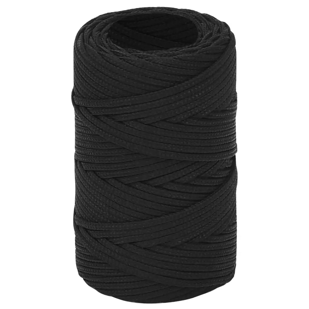 Corda per barca Completamente Nera 2 mm 100 m in Polipropilene 152478