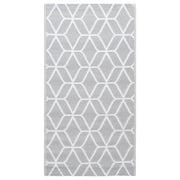 Tappeto da Esterni ARAKIL Grigio 190x290 cm in PP CFW9053859