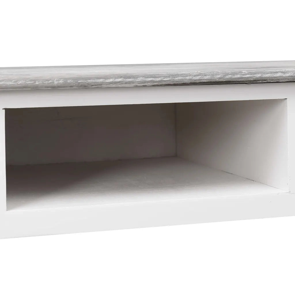 Scrivania Grigia 110x45x76 cm in Legno