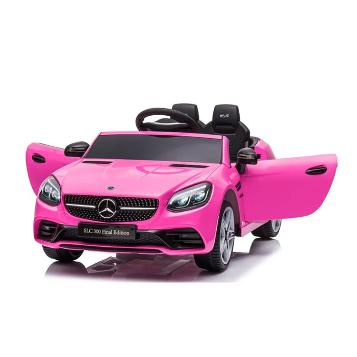 Macchina Elettrica per Bambini Licenza Ufficiale Mercedes SLC 300 "Final Edition" 10,8V 3,1Ah Rosa