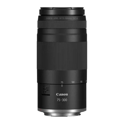Obiettivo fotografico canon 7155c005 rf 75 300mm f4 5.6 black