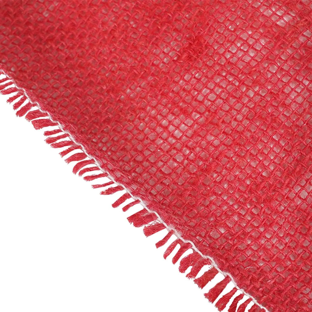 Rotolo di Juta 50 x 1000 cm Rosso 42012165
