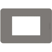 Placca Bticino MatixGO Tones 3 moduli tortora JA4803TD