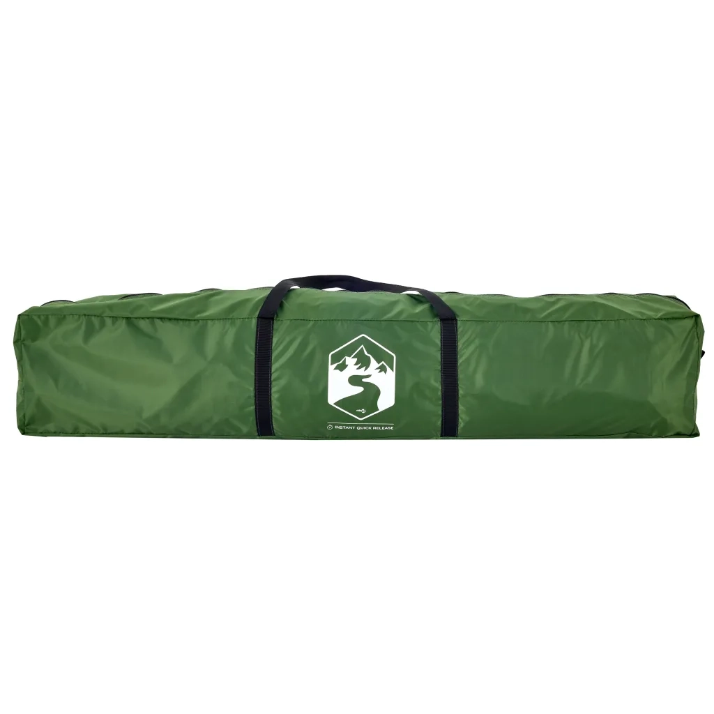 Tenda a Cupola da Campeggio 4 Persone Verde a Rilascio Rapido 4004230