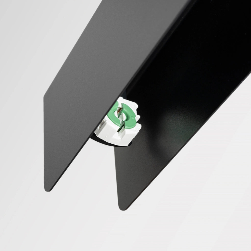 Lampada da soffitto moderna SPARK Blue Sapphire in acciaio nero 8,5 W 850 lm 3000 K
