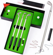 Set di Putt Mini Golf in Scatola Regalo - Regalo per Papà, Regalo di Natale per Amici - Regalo Divertente e Nuovo - Accessori per Ufficio - Decorazione per Ufficio - Ideale come Farcitura per Calze da Natale