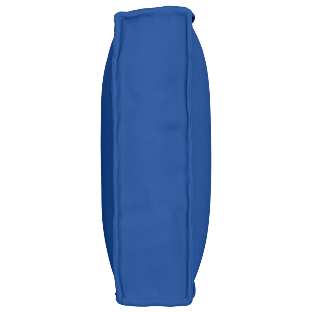 Cuscino Pallet Schienale Blu Reale 80x40x12 cm Tessuto Oxford
