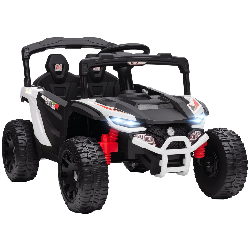 Auto elettrica per bambini 12V ¨C zephmum ¨C Bianco