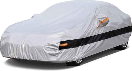 Autohoes per Esterno - Coprimozzi per Auto - Kit di Protezione per Auto - Copertura per Auto - Protezione per Auto - Zinco