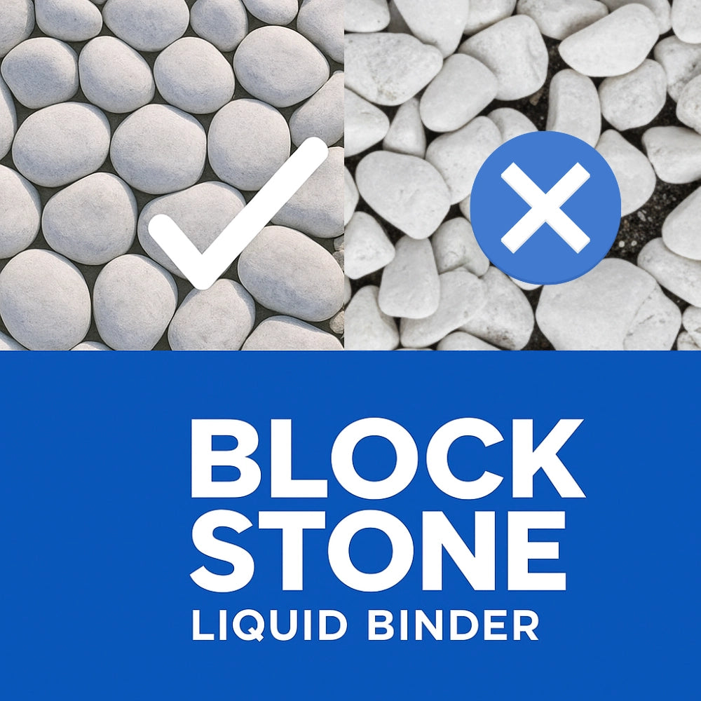 Block stone legante liquido per pietre e ghiaia *** formato 5 l, confezione 1